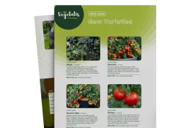 Vegetalis New Varieties 2025-2026