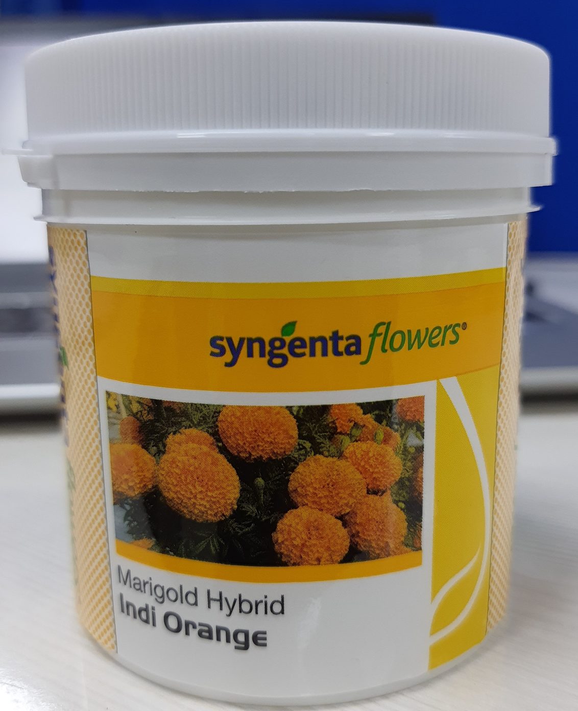 Syngenta Flowers Marigold Indi Orange packaging